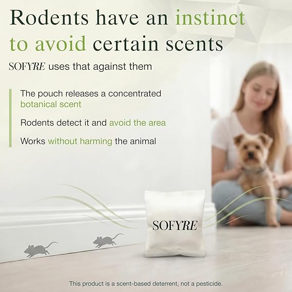 Rodent Repellent Pouches pack of 1 (12 pouch)