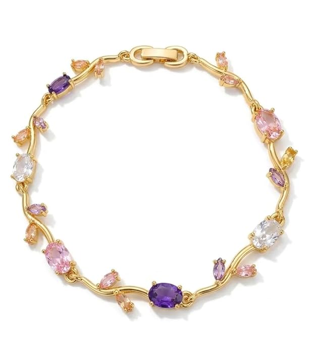 Gold Plated Tulip Bracelets for Women
