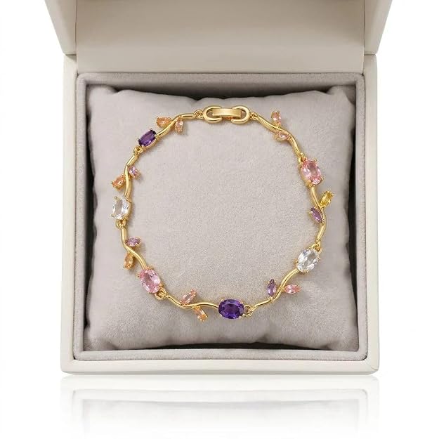 Gold Plated Tulip Bracelets for Women