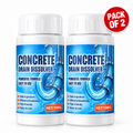 Anti-Clogging Concrete Drain Dissolver Powder Pack of 2