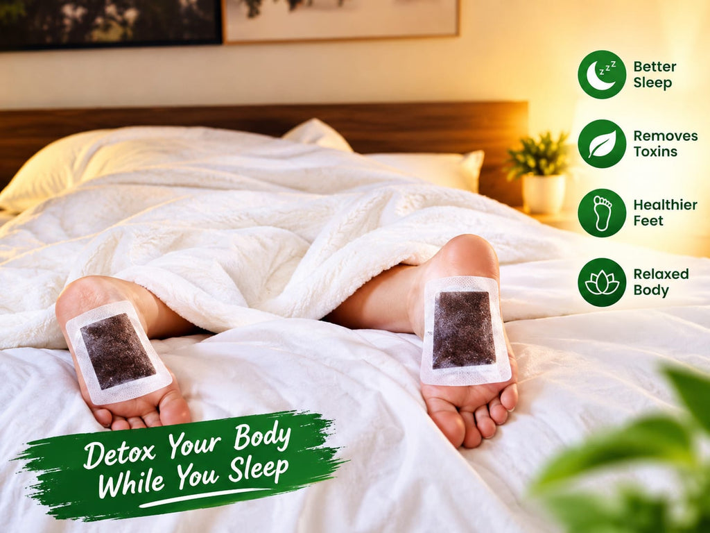 Kinoki Natural Foot Care Pads – Relaxation & Overnight Foot Care | Pack of 20